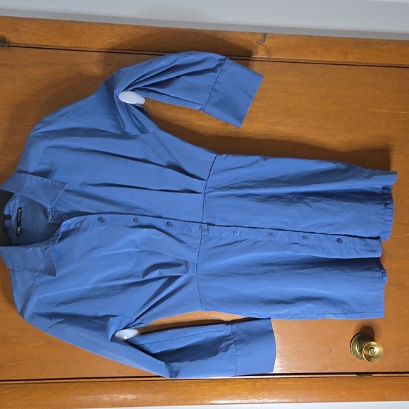 Zara Blue Midi Dress - Picture 6 of 6